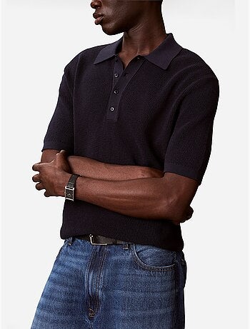 Polo Calvin Klein à manches courtes