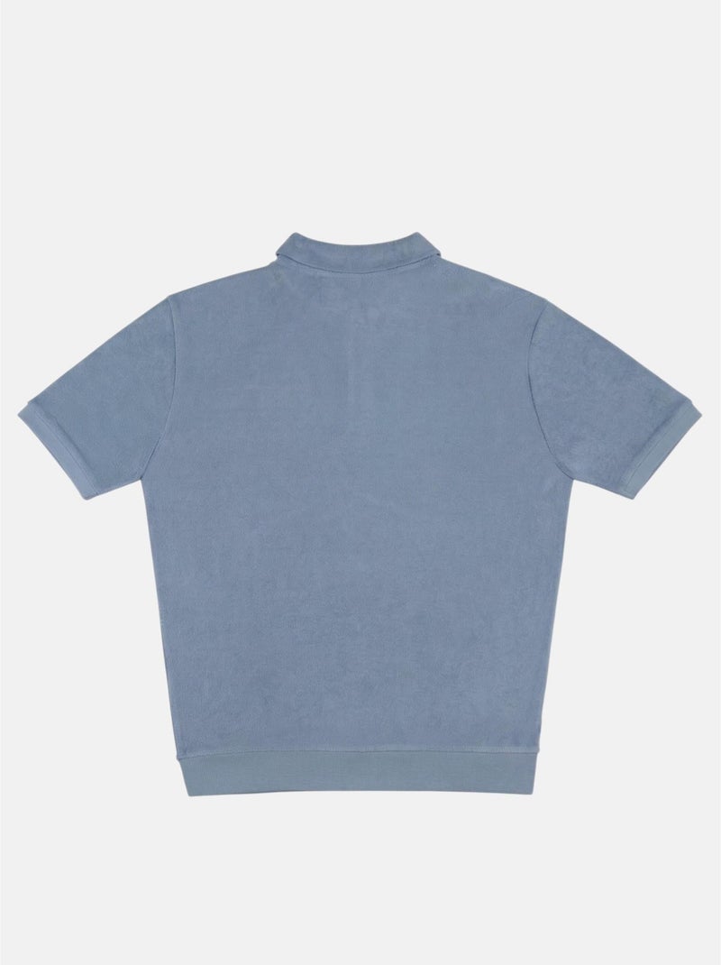 Polo casa  homme - sae paris Bleu clair - Kiabi