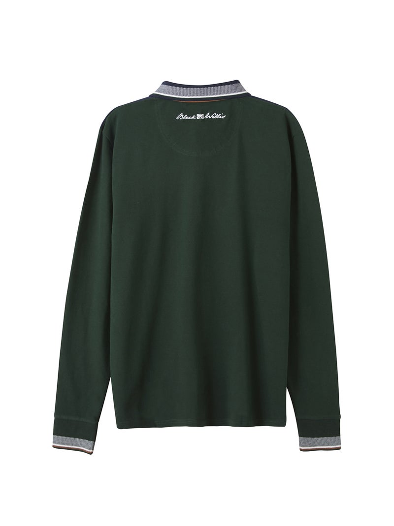 POLO CASUAL EXPLORERS CASUAL Bleu Vert - Kiabi