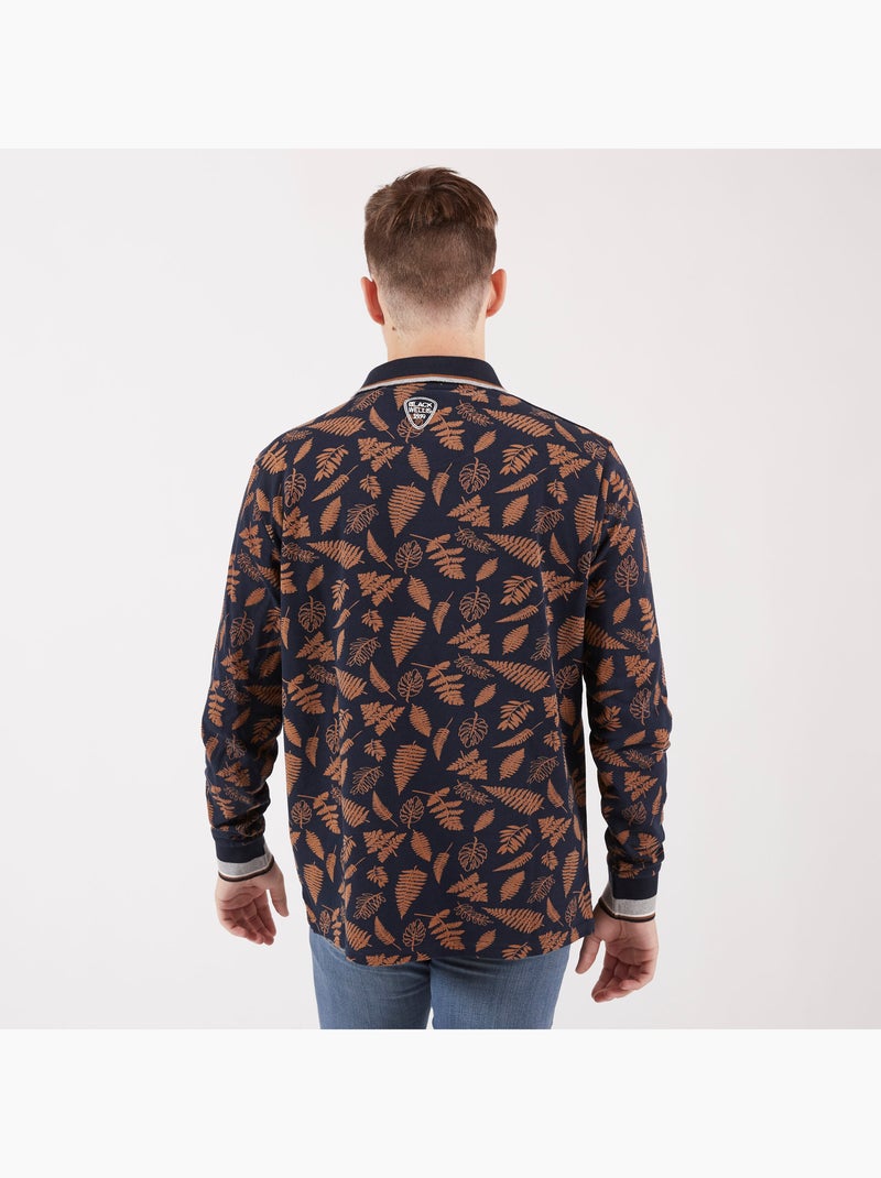 POLO CASUAL EXPLORERS LEEF Bleu marine - Kiabi