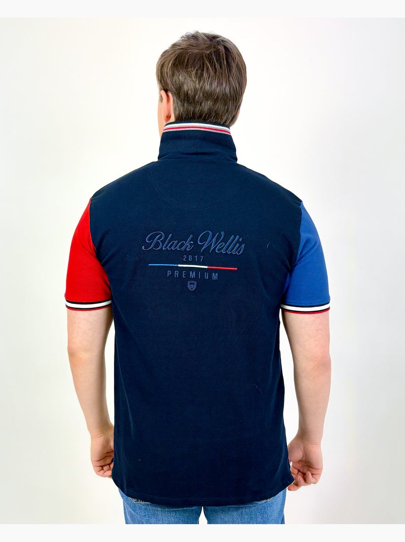 POLO CEDRIC Bleu marine - Kiabi
