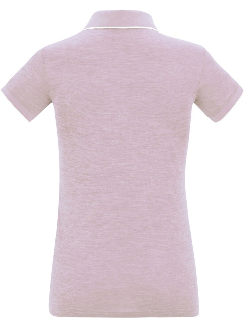 Polo chiné manches courtes remex - regatta Mauve lilas - Kiabi