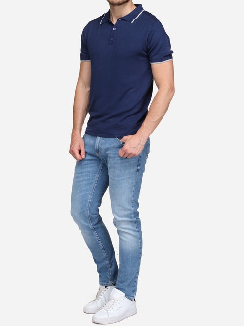 Polo col liseré - Bill Tornade - Kiabi