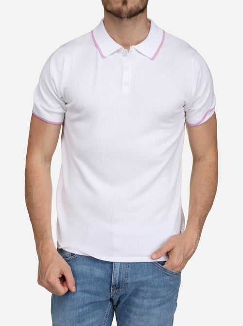 Polo col liseré - Bill Tornade - Kiabi