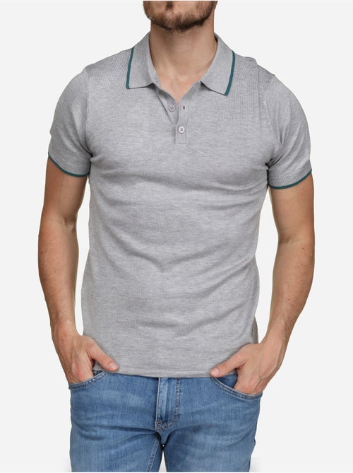 Polo col liseré - Bill Tornade - Kiabi