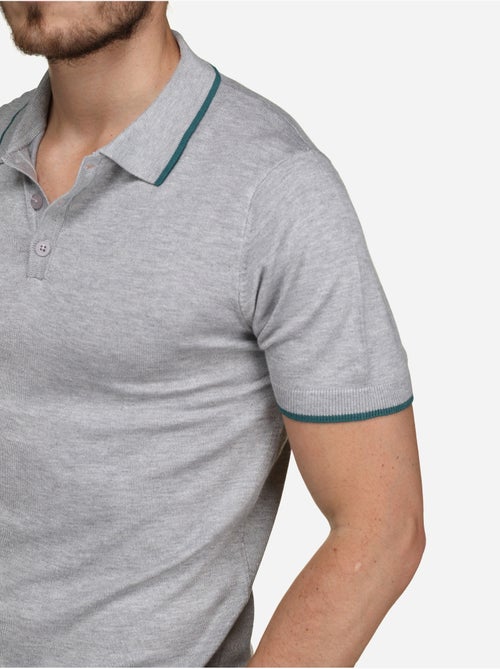 Polo col liseré - Bill Tornade - Kiabi