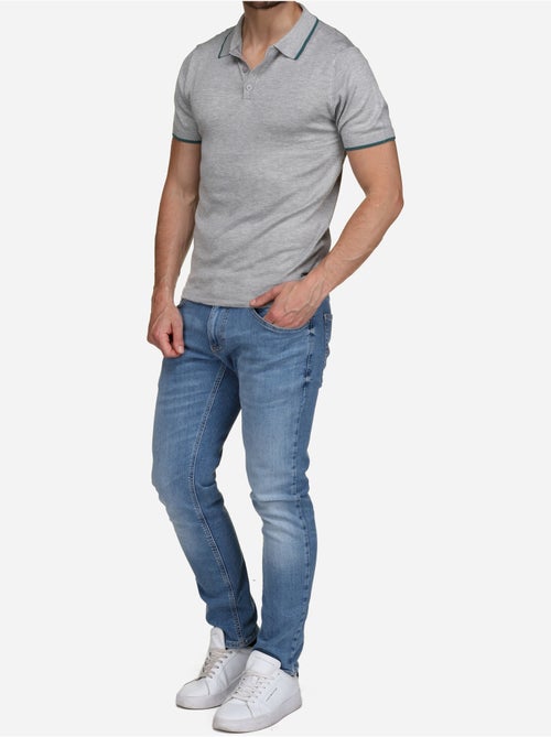 Polo col liseré - Bill Tornade - Kiabi