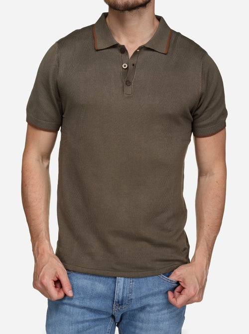 Polo col liseré - Bill Tornade - Kiabi