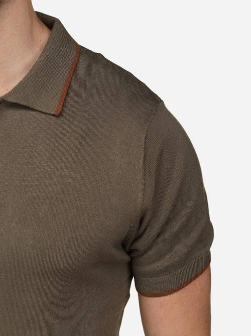 Polo col liseré - Bill Tornade - Kiabi