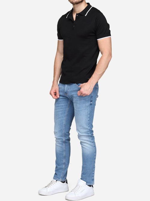 Polo col liseré - Bill Tornade - Kiabi