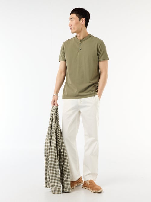 Polo col mao - Kiabi