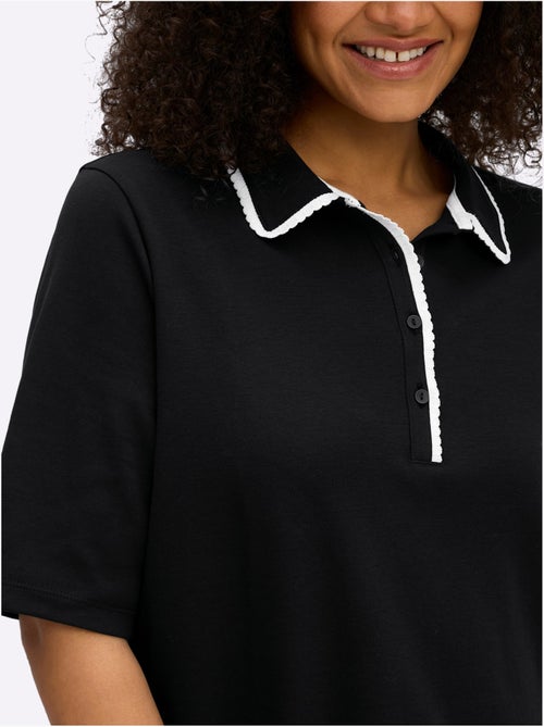 Polo Col Moderne - Taille Standard - Sheego - Kiabi