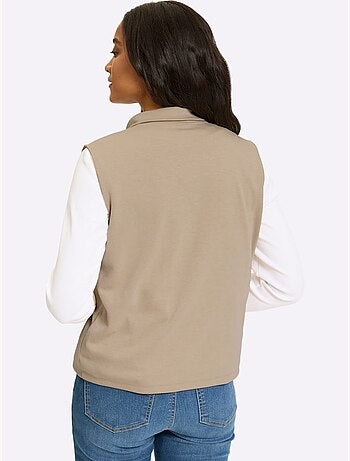 Polo col montant à glissière - taille standard - helline
