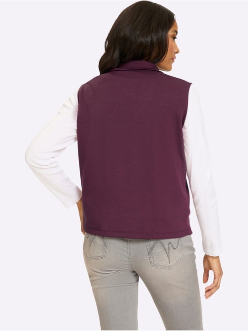 Polo col montant à glissière - taille standard - helline - Kiabi Polo col montant à glissière - taille standard - helline - Kiabi