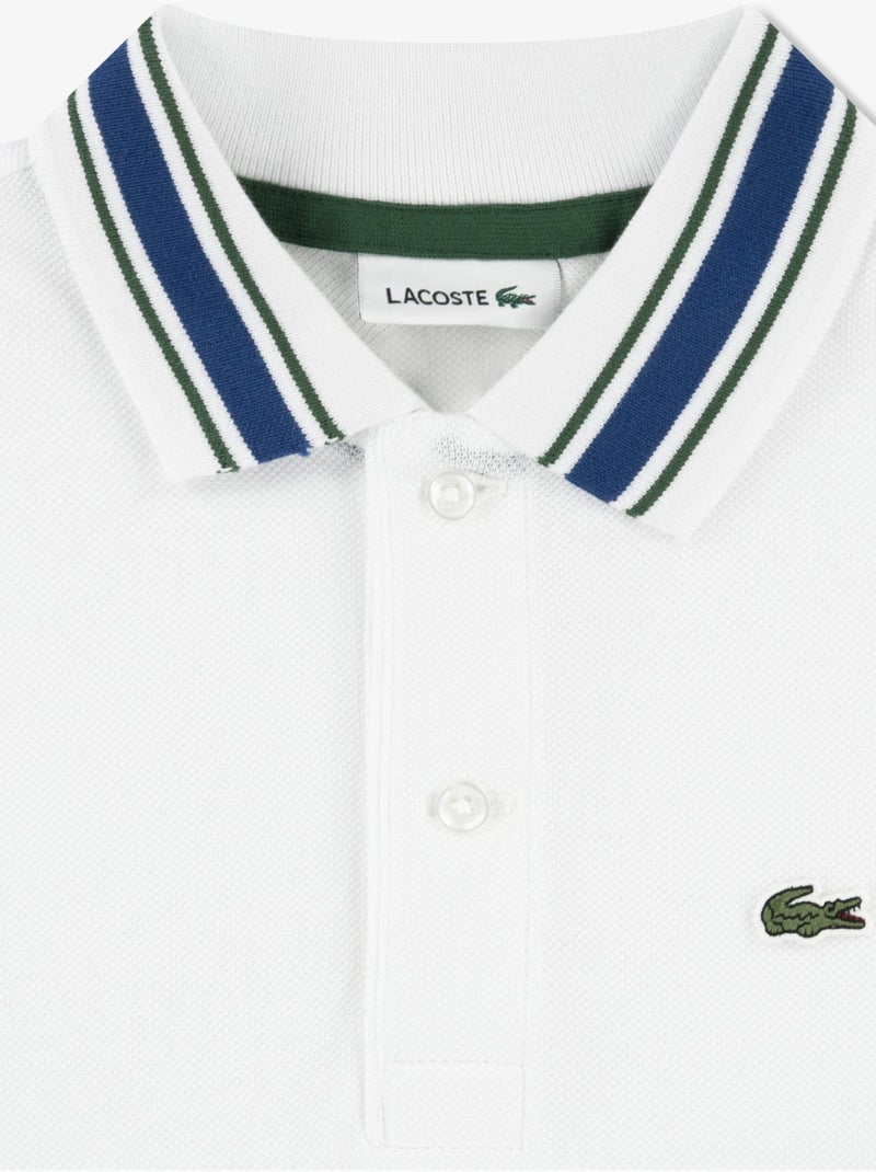 Polo col polo - lacoste Blanc - Kiabi