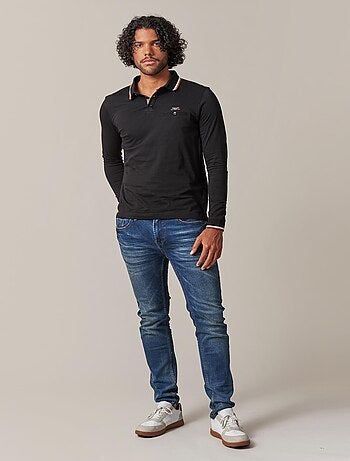 Polo col polo jersey coton 'Deeluxe'