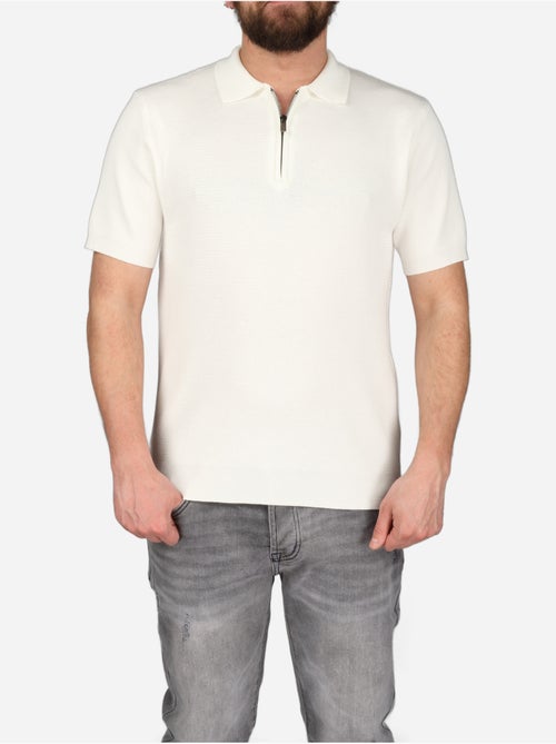 Polo col zippé - Frilivin - Kiabi