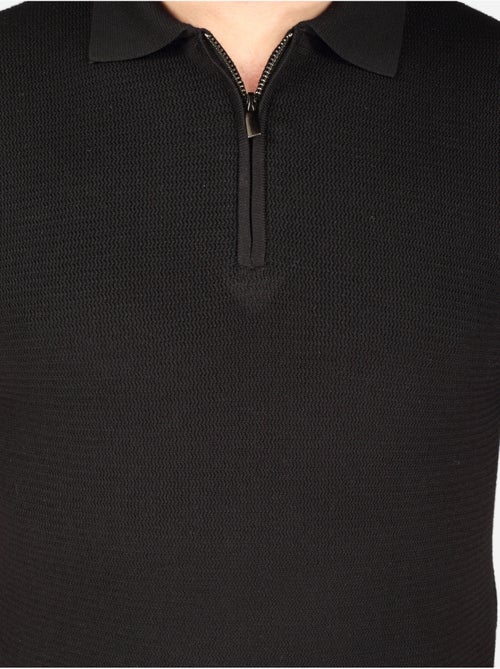 Polo col zippé - Frilivin - Kiabi