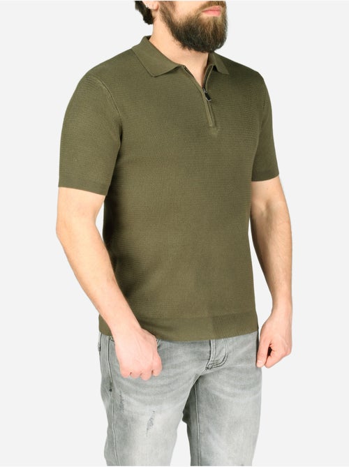 Polo col zippé - Frilivin - Kiabi