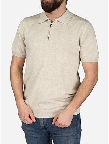 Polo col zippé