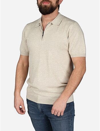 Polo col zippé