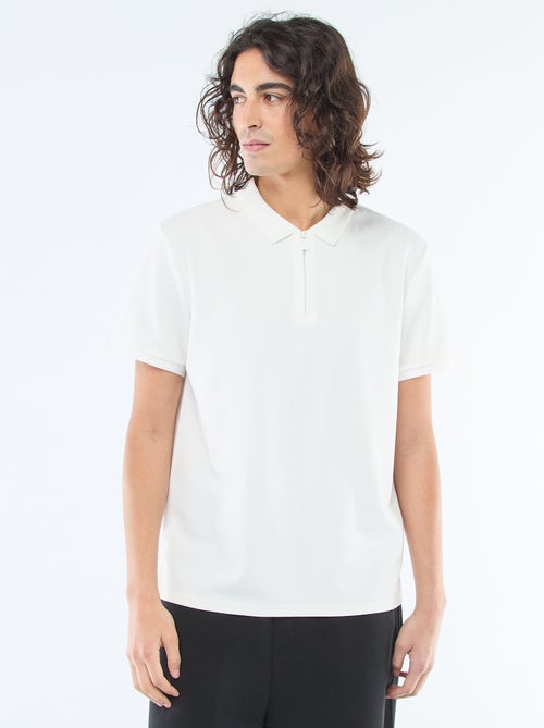 Polo col zippé - Kiabi
