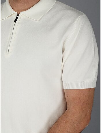 Polo col zippé