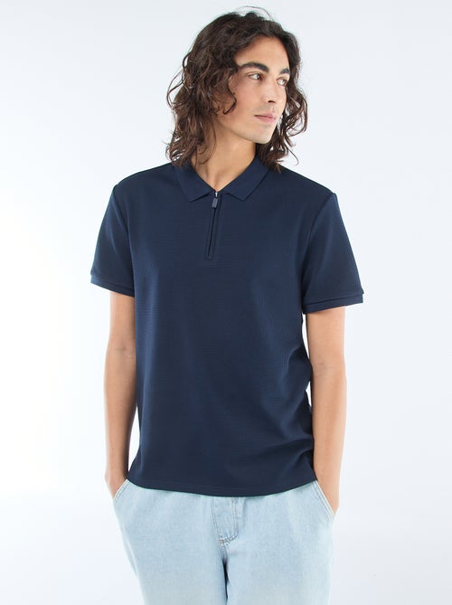 Polo col zippé - Kiabi