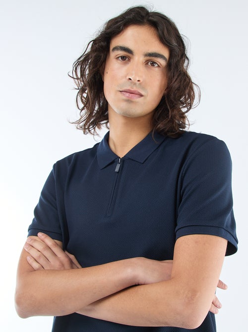 Polo col zippé - Kiabi