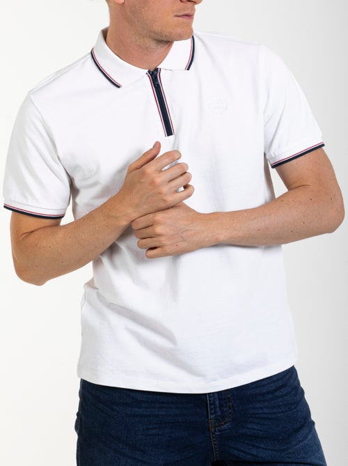 Polo col zippé FLOYD 'Rica Lewis' - Kiabi