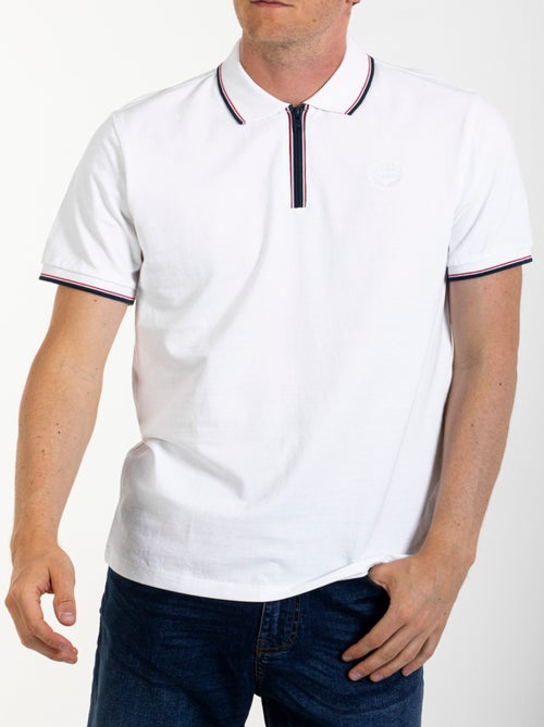 Polo col zippé FLOYD 'Rica Lewis' - Kiabi