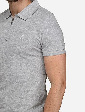 Polo col zippé
