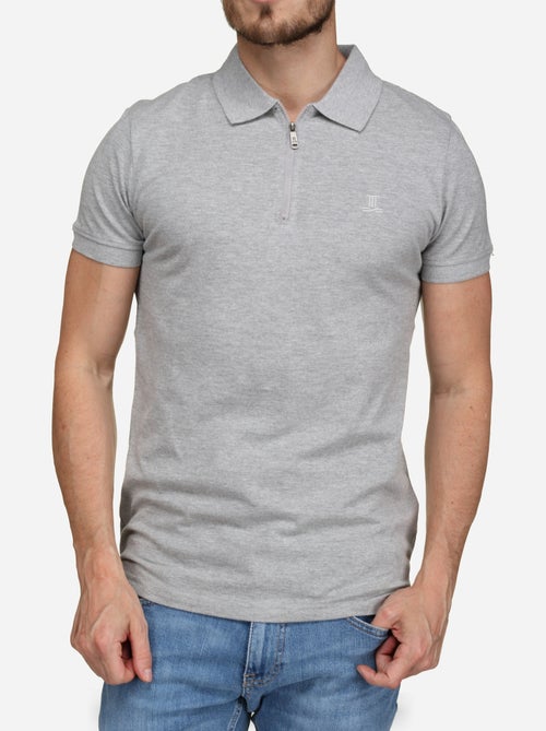 Polo col zippé - Kiabi