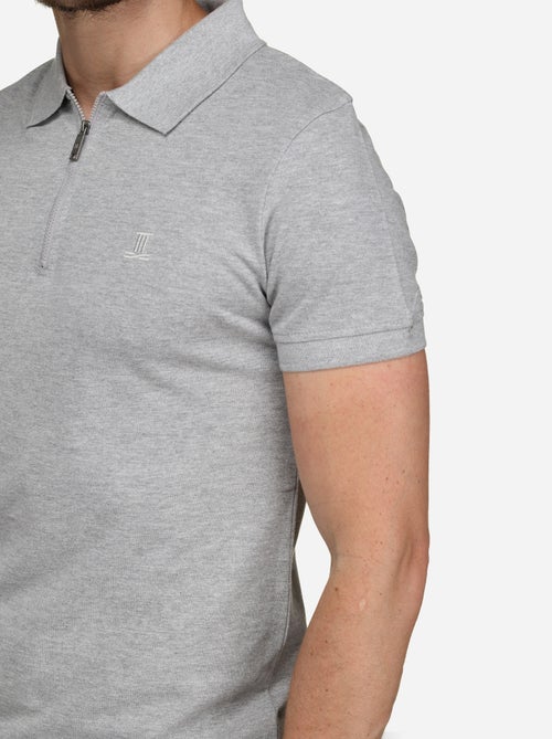Polo col zippé - Kiabi