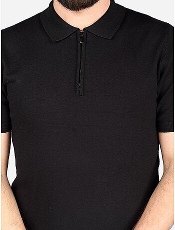 Polo col zippé