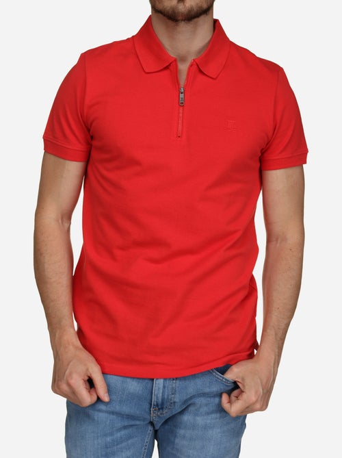 Polo col zippé - Kiabi