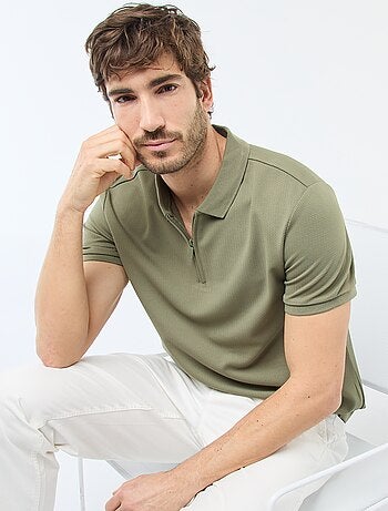 Polo col zippé