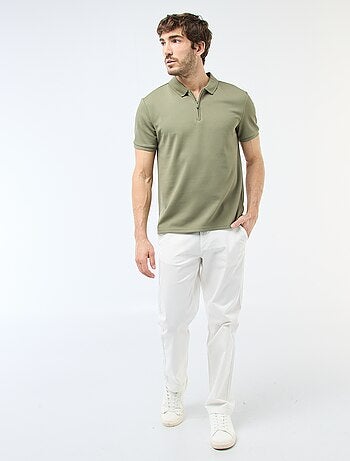 Polo col zippé