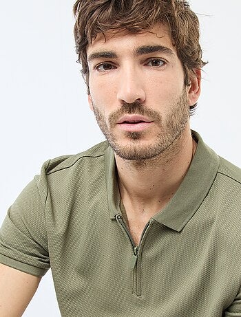 Polo col zippé