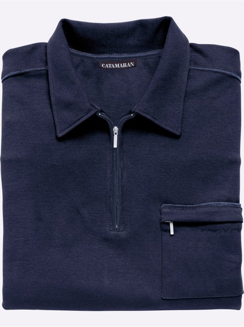 Polo contrastes sportifs - taille standard - witt - Kiabi Polo contrastes sportifs - taille standard - witt - Kiabi