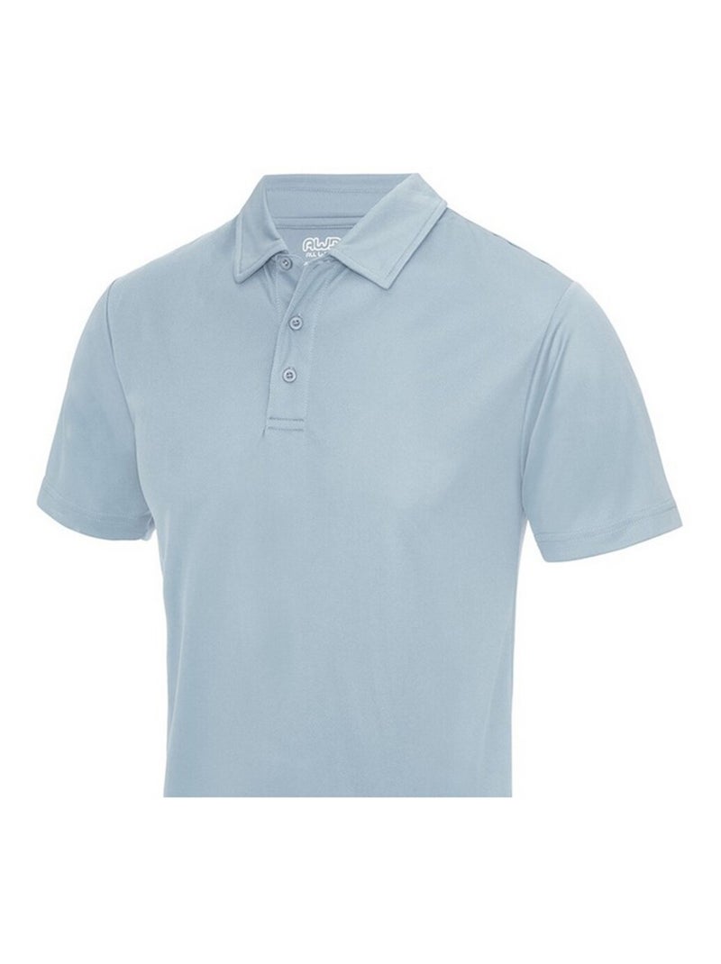 Polo cool - just cool Bleu ciel - Kiabi