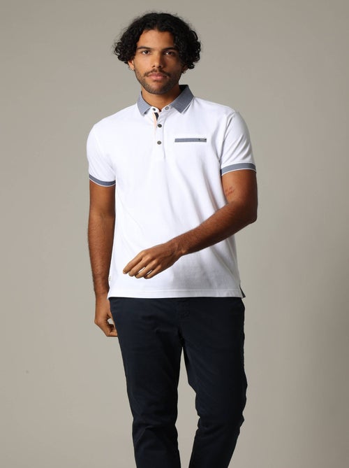 Polo coton EAGLE pour confort et style 'Deeluxe' - Kiabi