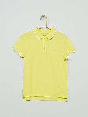 Polo coton éco-conçu