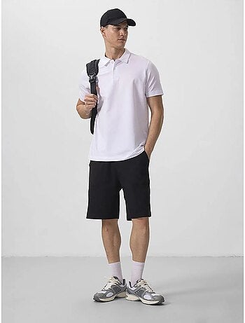T-shirt polo homme en coton et élasthanne tommy