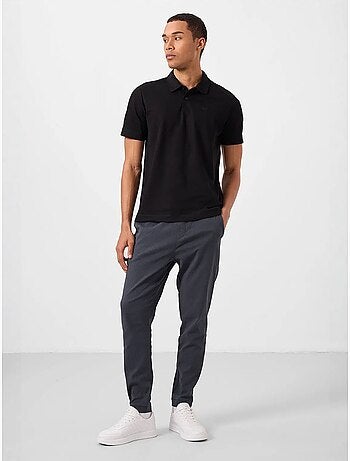 Polo coton élasthanne tommy