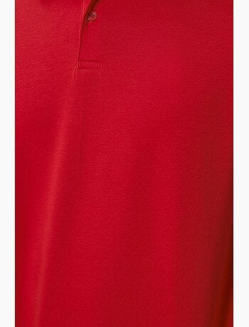 T-shirt polo homme en coton et élasthanne tommy