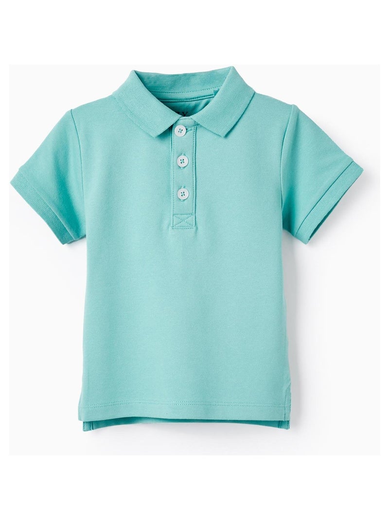 Polo de couleur turquoise à manches courtes pour bébé garçon manches courtes MATISSE Vert - Kiabi