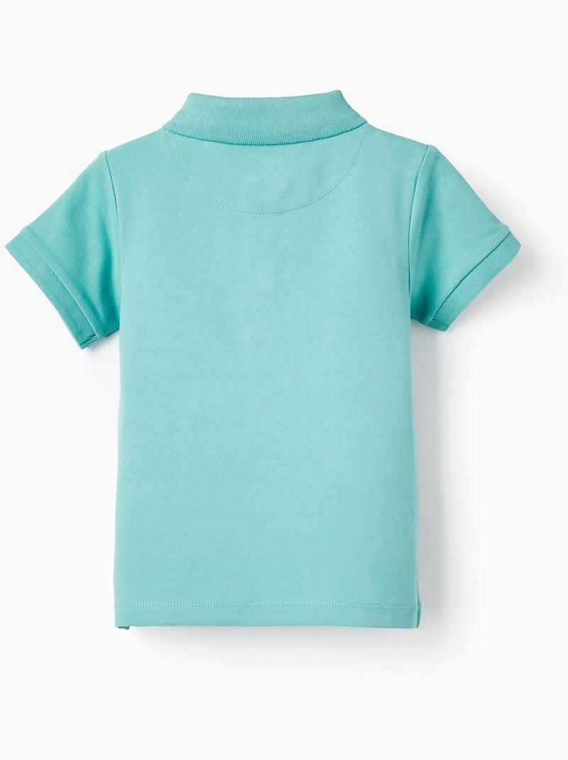 Polo de couleur turquoise à manches courtes pour bébé garçon manches courtes MATISSE Vert - Kiabi