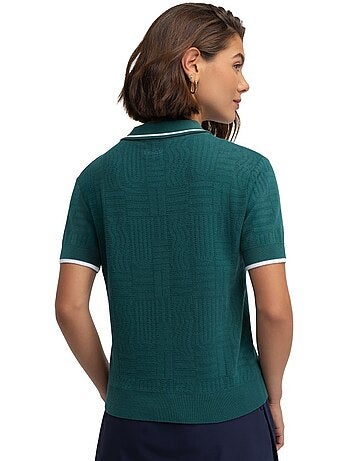 Polo de golf maille femme golf femme hazard teal