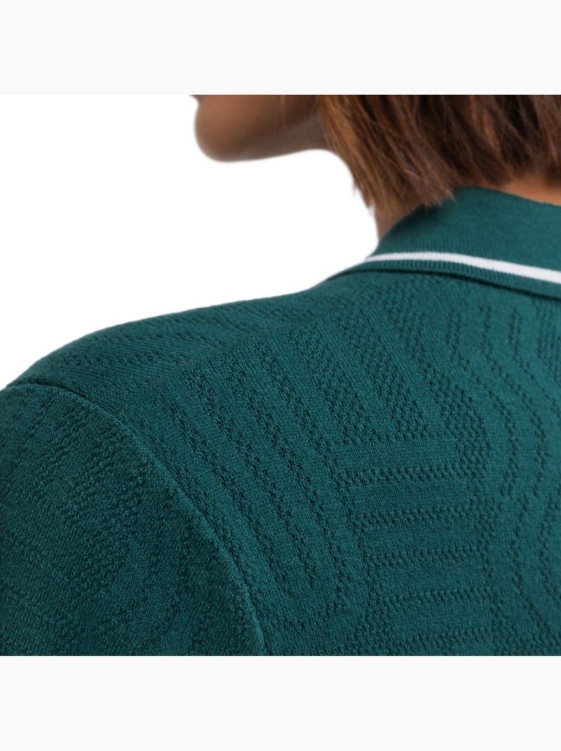 Polo de golf maille femme golf femme hazard teal Vert - Kiabi